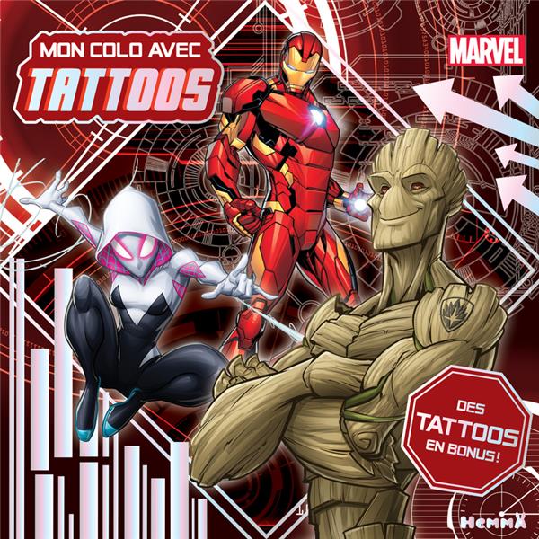 MARVEL - MON COLO AVEC TATTOOS - DES TATTOOS EN BONUS !