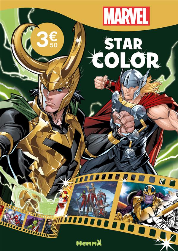 MARVEL - STAR COLOR (LOKI ET THOR)