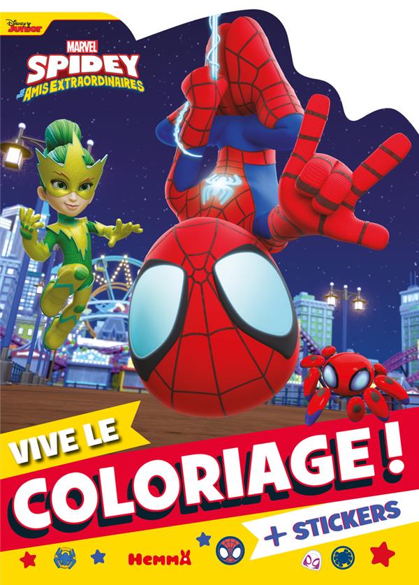 MARVEL SPIDEY ET SES AMIS EXTRAORDINAIRES - VIVE LE COLORIAGE ! (SPIDEY ET ELECTRO)