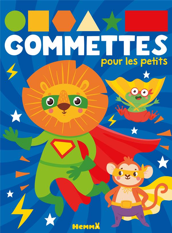 GOMMETTES POUR LES PETITS (SUPER HEROS)