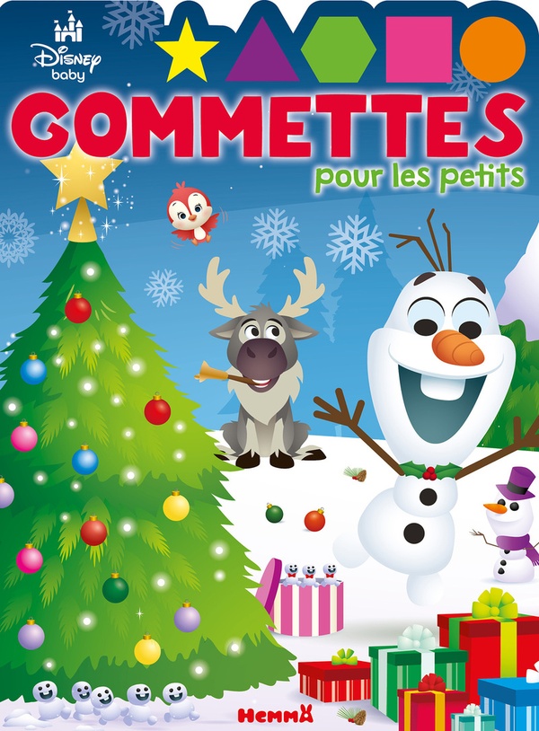 DISNEY BABY - GOMMETTES POUR LES PETITS (OLAF NOEL)