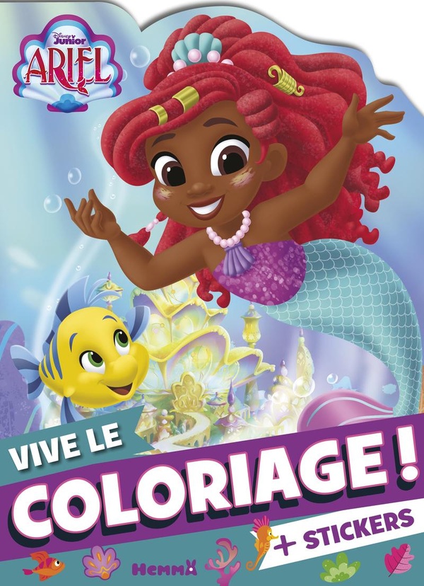 DISNEY JUNIOR ARIEL - VIVE LE COLORIAGE !