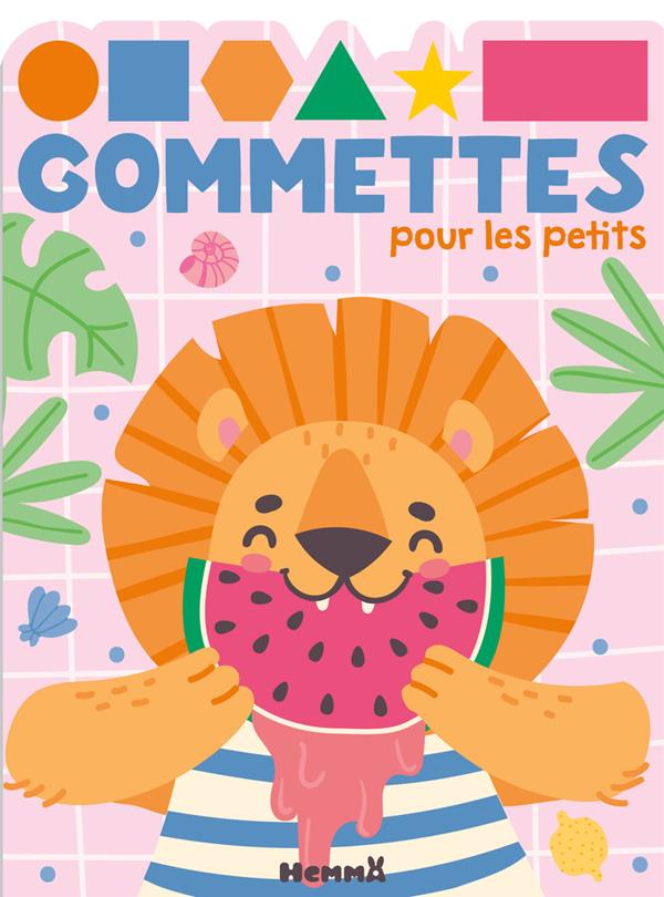 GOMMETTES POUR LES PETITS (LION PASTEQUE)