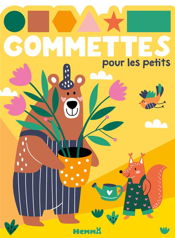 GOMMETTES POUR LES PETITS (OURS ET ECUREUIL)