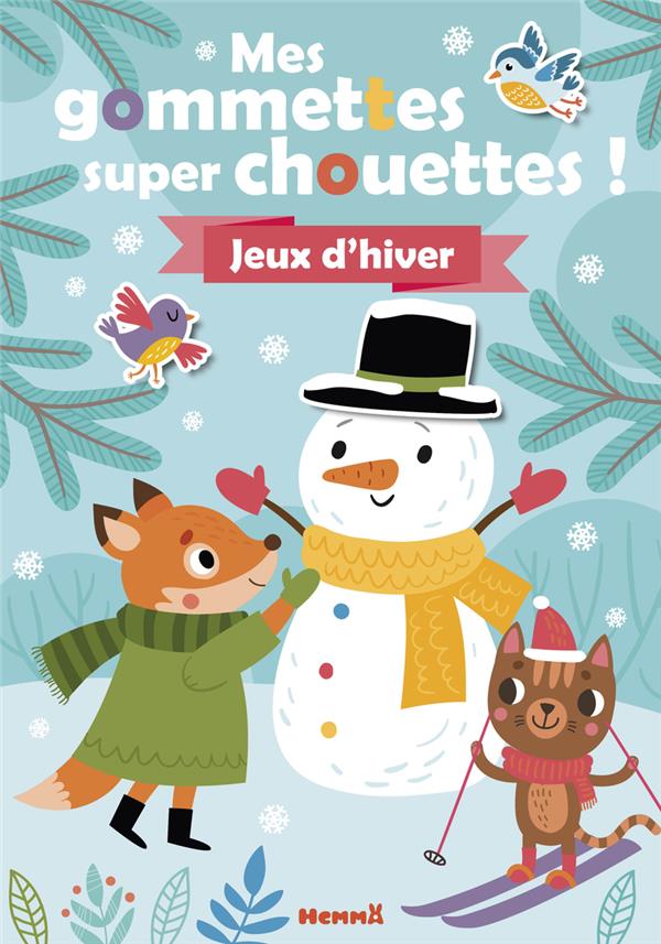 MES GOMMETTES SUPER CHOUETTES ! JEUX D'HIVER