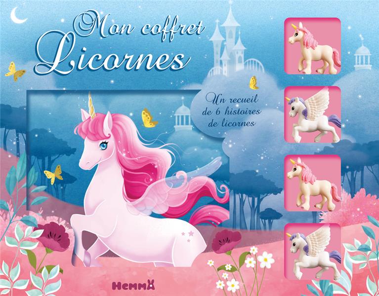 MON COFFRET LICORNES - UN RECUEIL DE 6 HISTOIRES DE LICORNES