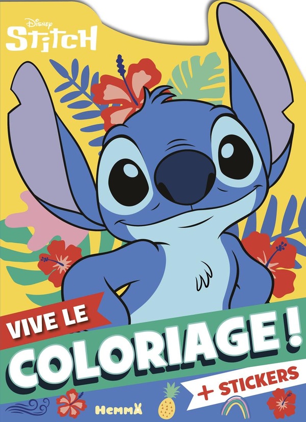 DISNEY STITCH - VIVE LE COLORIAGE !