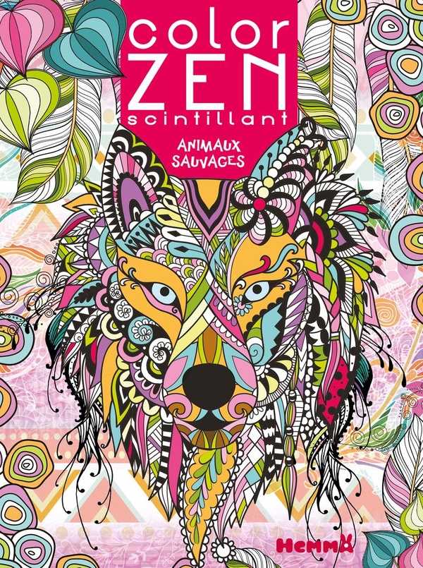 COLOR ZEN SCINTILLANT - ANIMAUX SAUVAGES