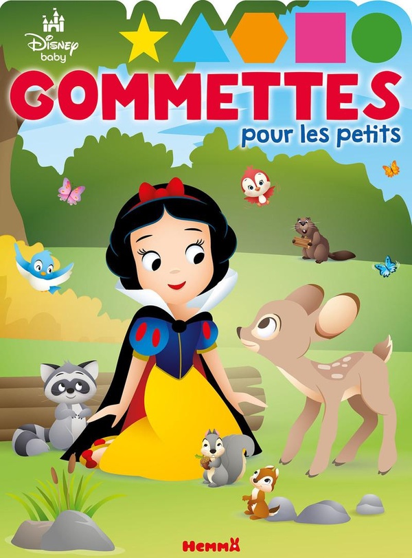 DISNEY BABY - GOMMETTES POUR LES PETITS (BLANCHE-NEIGE)