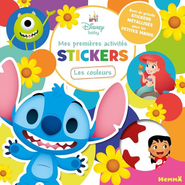 DISNEY BABY - MES PREMIERES ACTIVITES STICKERS - LES COULEURS