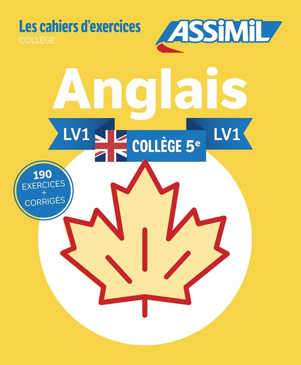 ANGLAIS LV1 COLLEGE 5E (CAHIER D'EXERCICES)