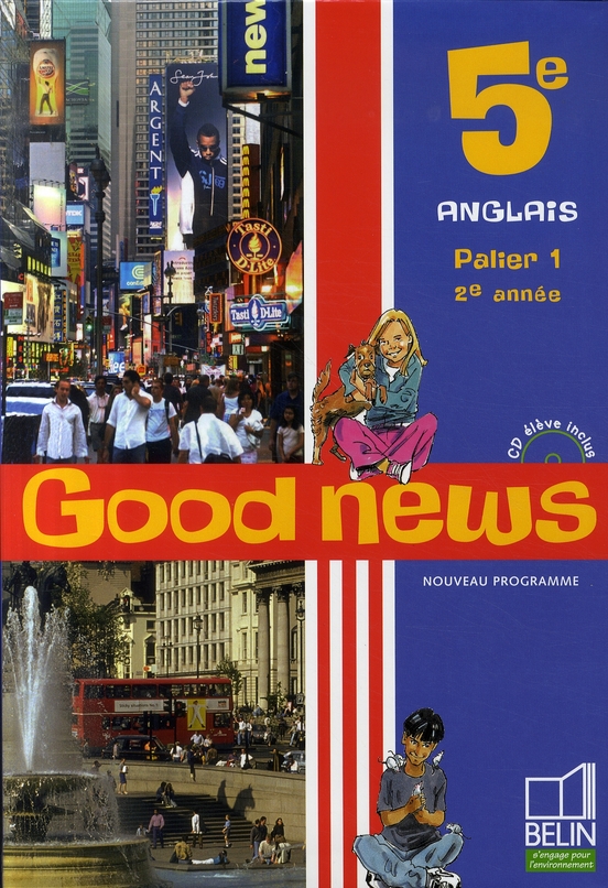 GOOD NEWS - 5E - MANUEL ELEVE - CD