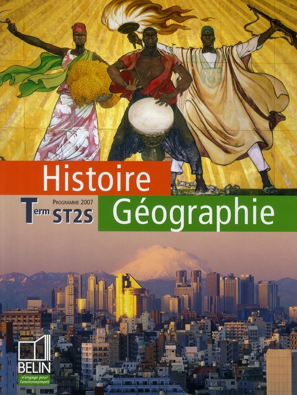 HISTOIRE GEOGRAPHIE - TERMINALE ST2S (2008) - MANUEL ELEVE