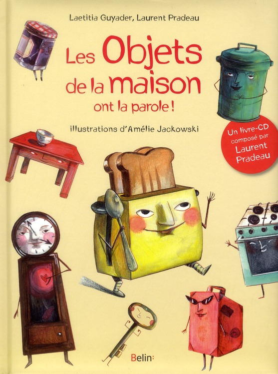 LES OBJETS DE LA MAISON LIVRE CD