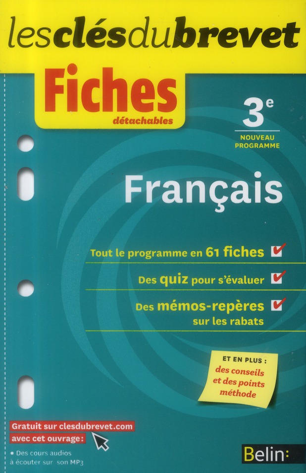 CLES DU BREVET FICHES FR3