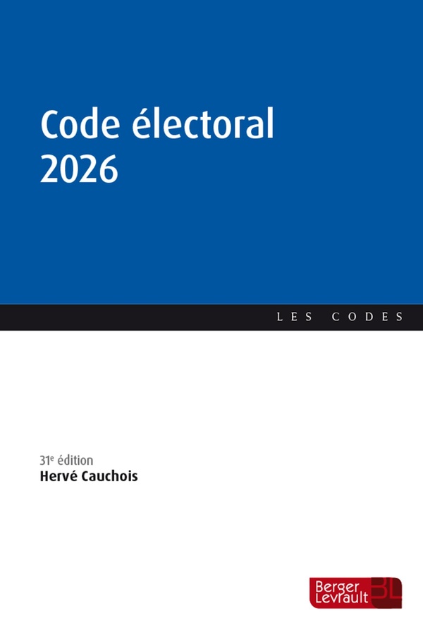 CODE ELECTORAL 2026
