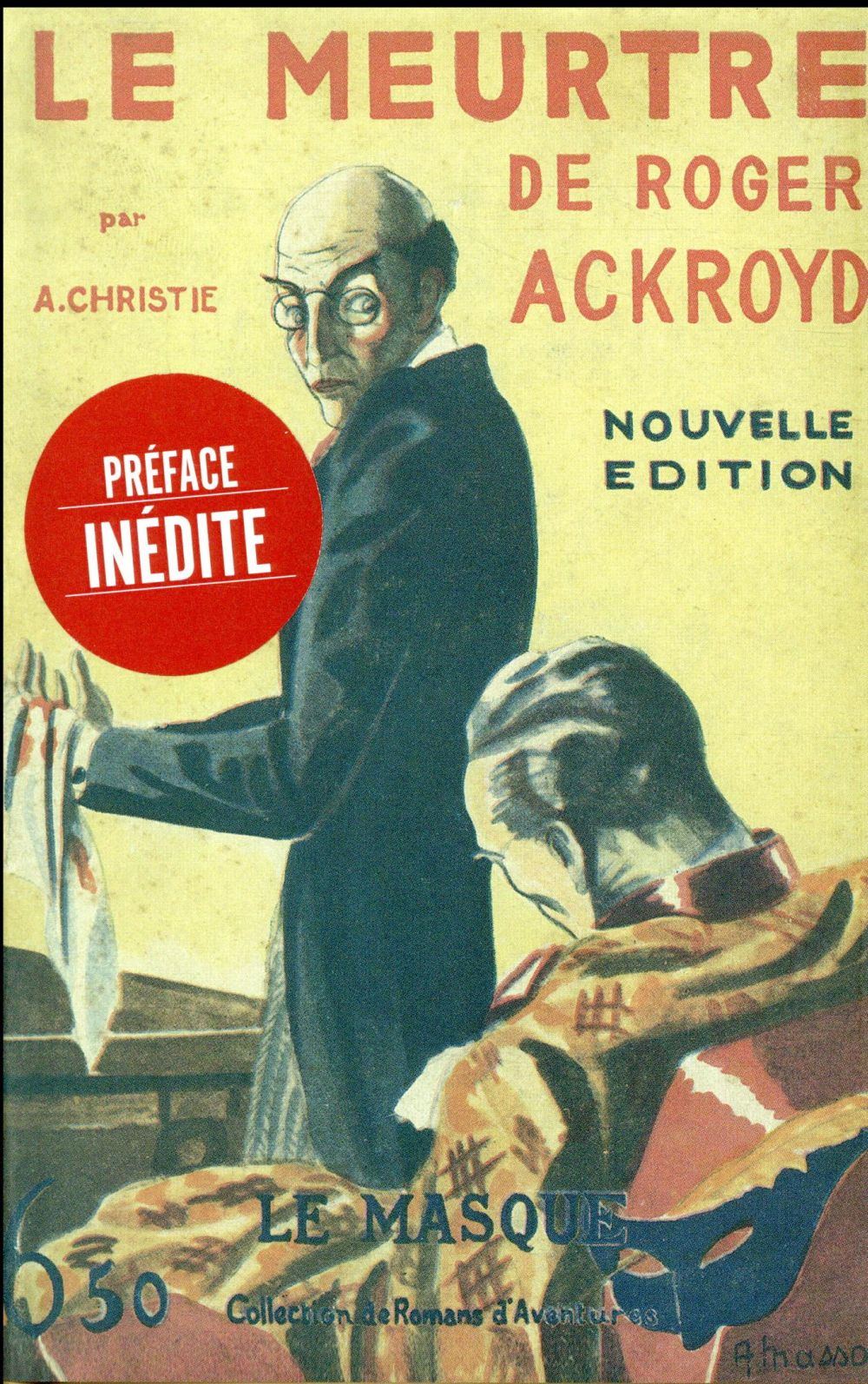 LE MEURTRE DE ROGER ACKROYD - FAC-SIMILE PRESTIGE