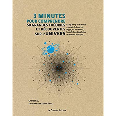 3 MINUTES POUR COMPRENDRE 50 GRANDES THEORIES ET DECOUVERTES SUR L'UNIVERS
