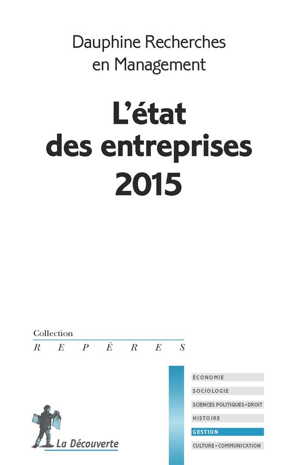 L'ETAT DES ENTREPRISES 2015