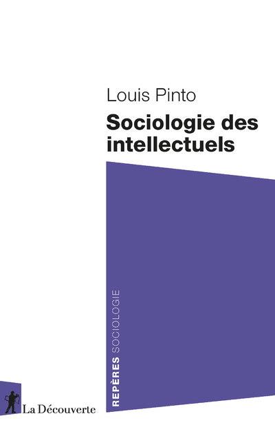 SOCIOLOGIE DES INTELLECTUELS