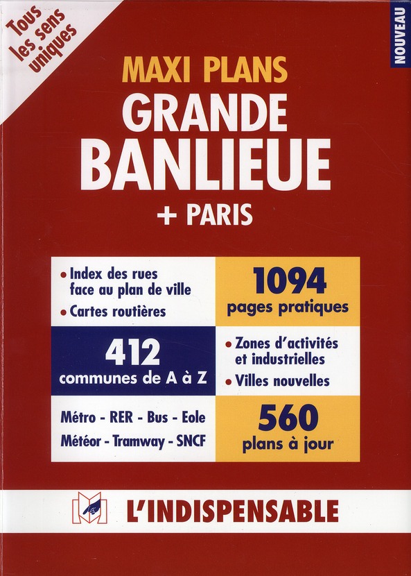 B27 MAXI PLAN GRANDE BANLIEUE + PARIS