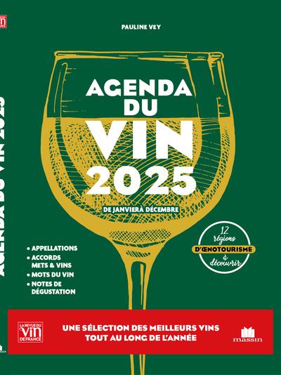 AGENDA DU VIN 2025 - DE JANVIER A DECEMBRE