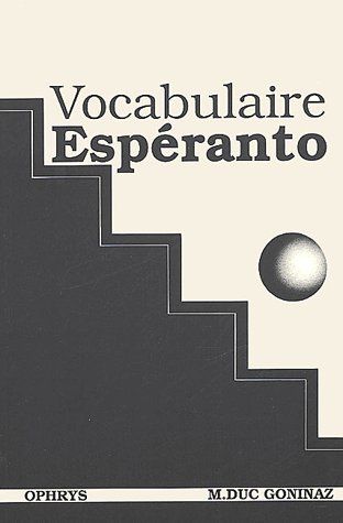 VOCABULAIRE ESPERANTO