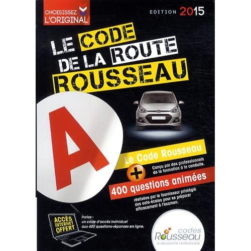 CODE ROUSSEAU DE LA ROUTE B 2015