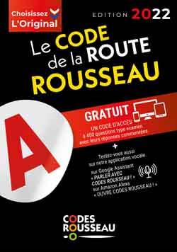 CODE ROUSSEAU DE LA ROUTE B 2022