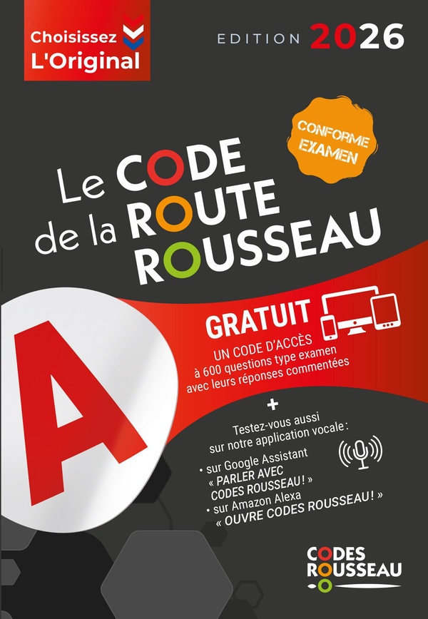 CODE ROUSSEAU DE LA ROUTE B 2026