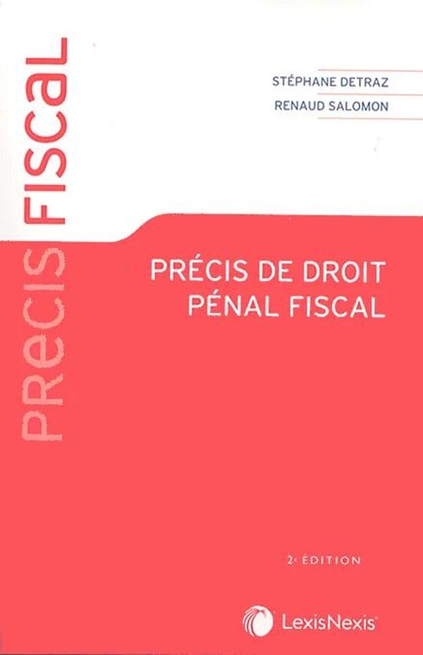 PRECIS DE DROIT PENAL FISCAL