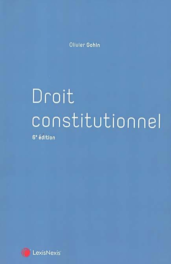 DROIT CONSTITUTIONNEL