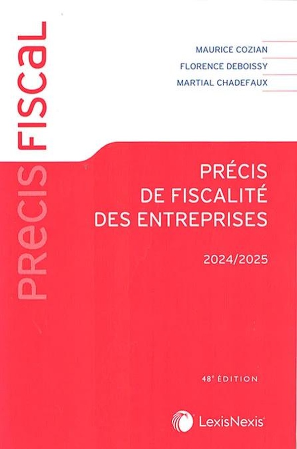 PRECIS DE FISCALITE DES ENTREPRISES 2024-2025