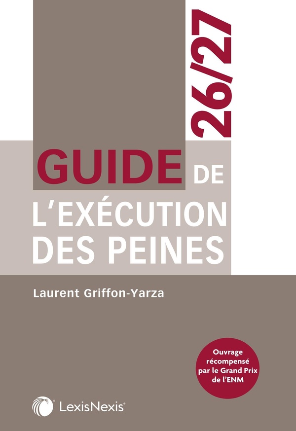 GUIDE DE L'EXECUTION DES PEINES 26/27
