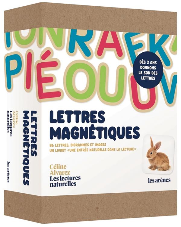 COFFRET LETTRES MAGNETIQUES - CELINE ALVAREZ - LES LECTURES NATURELLES