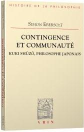 CONTINGENCE ET COMMUNAUTE KUKI SHUZO, PHILOSOPHE JAPONAIS