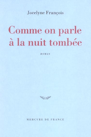 COMME ON PARLE A LA NUIT TOMBEE - AMSTERDAM, 1971