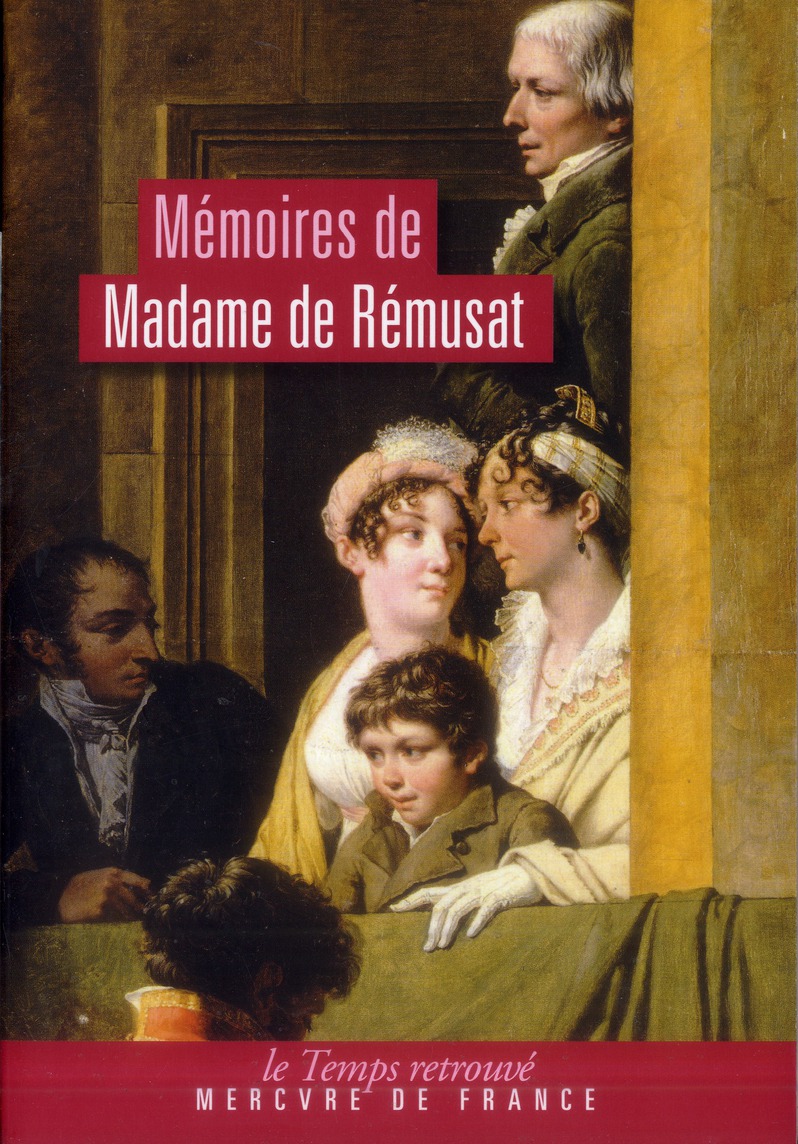 MEMOIRES - (1802-1808). MORCEAUX CHOISIS