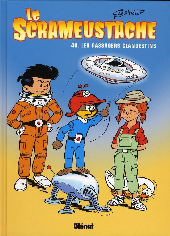 LE SCRAMEUSTACHE - TOME 40 - LES PASSAGERS CLANDESTINS