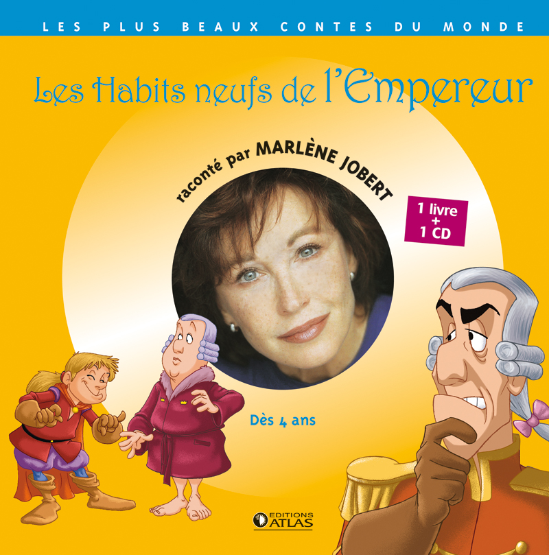 LES HABITS NEUFS DE L'EMPEREUR - LIVRE CD