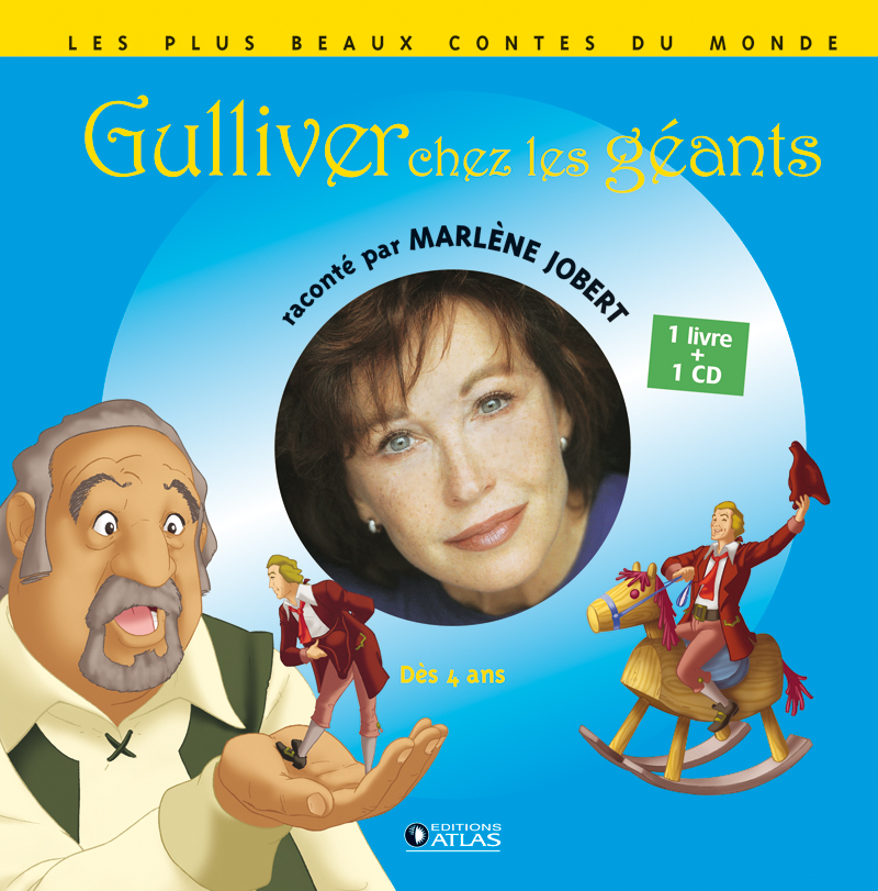 GULLIVER CHEZ LES GEANTS - LIVRE CD