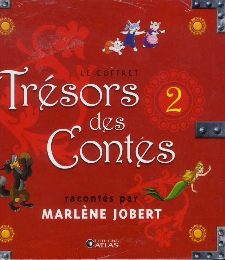 COFFRET TRESORS DES CONTES 2 - RACONTES PAR MARLENE JOBERT