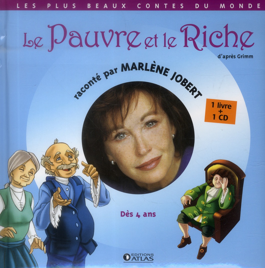 LE PAUVRE ET LE RICHE - LIVRE CD