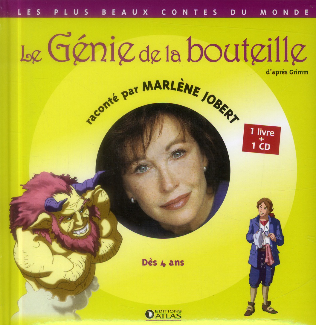 LE GENIE DE LA BOUTEILLE - LIVRE CD