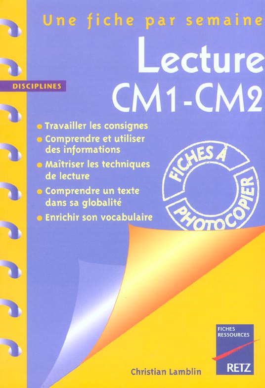 LECTURE CM1-CM2