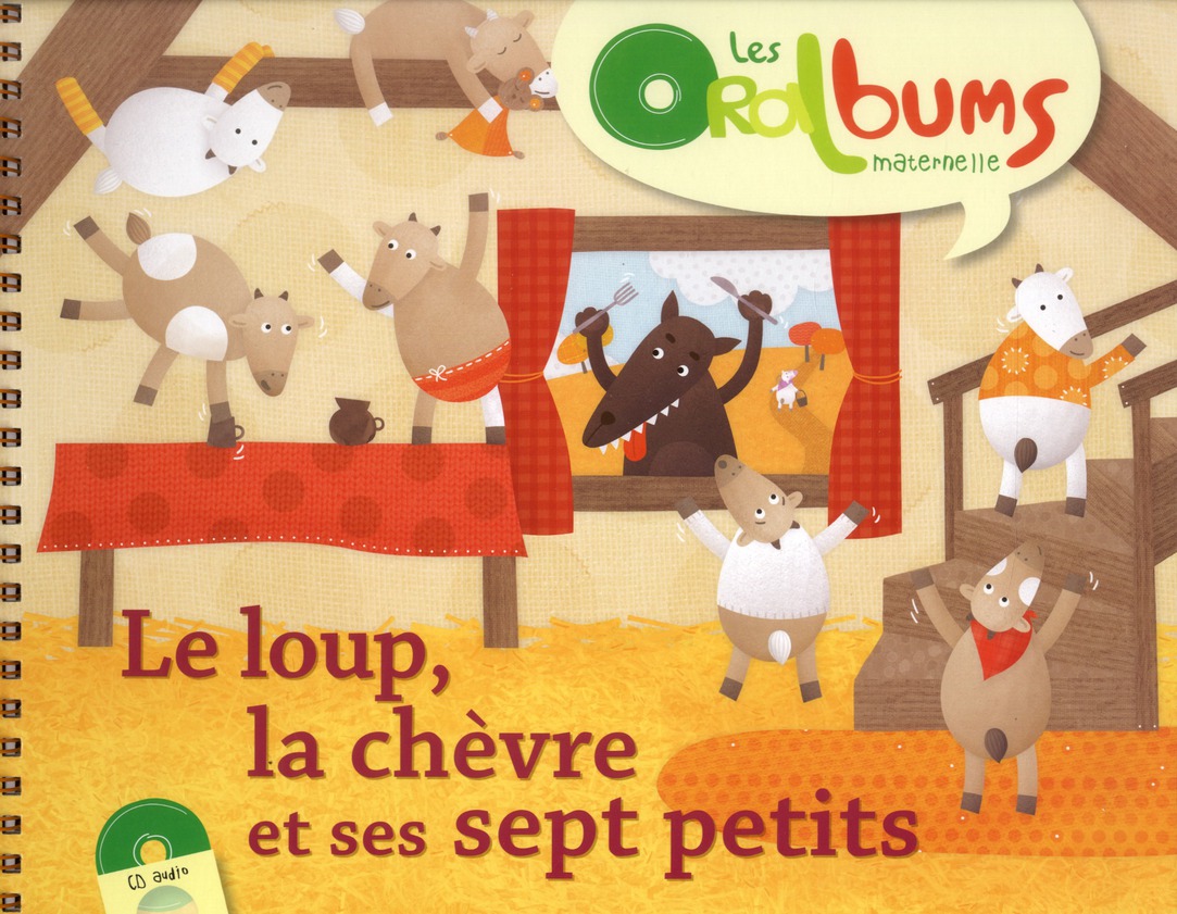 LE LOUP, LA CHEVRE ET SES SEPT PETITS (+ CD AUDIO)