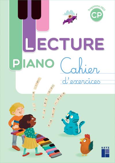 LECTURE PIANO CP - CAHIER DE L'ELEVE - PROGRAMMES 2025