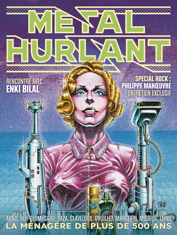 METAL HURLANT N 8 - LES CARESSES DE METAL