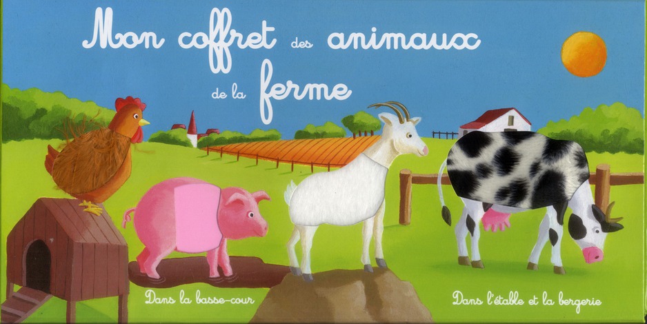 MON COFFRET DES ANIMAUX DE LA FERME (NOUVELLEEDITION)