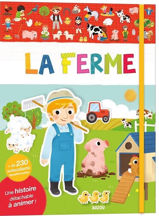 MES TOUT PREMIERS AUTOCOLLANTS - LA FERME